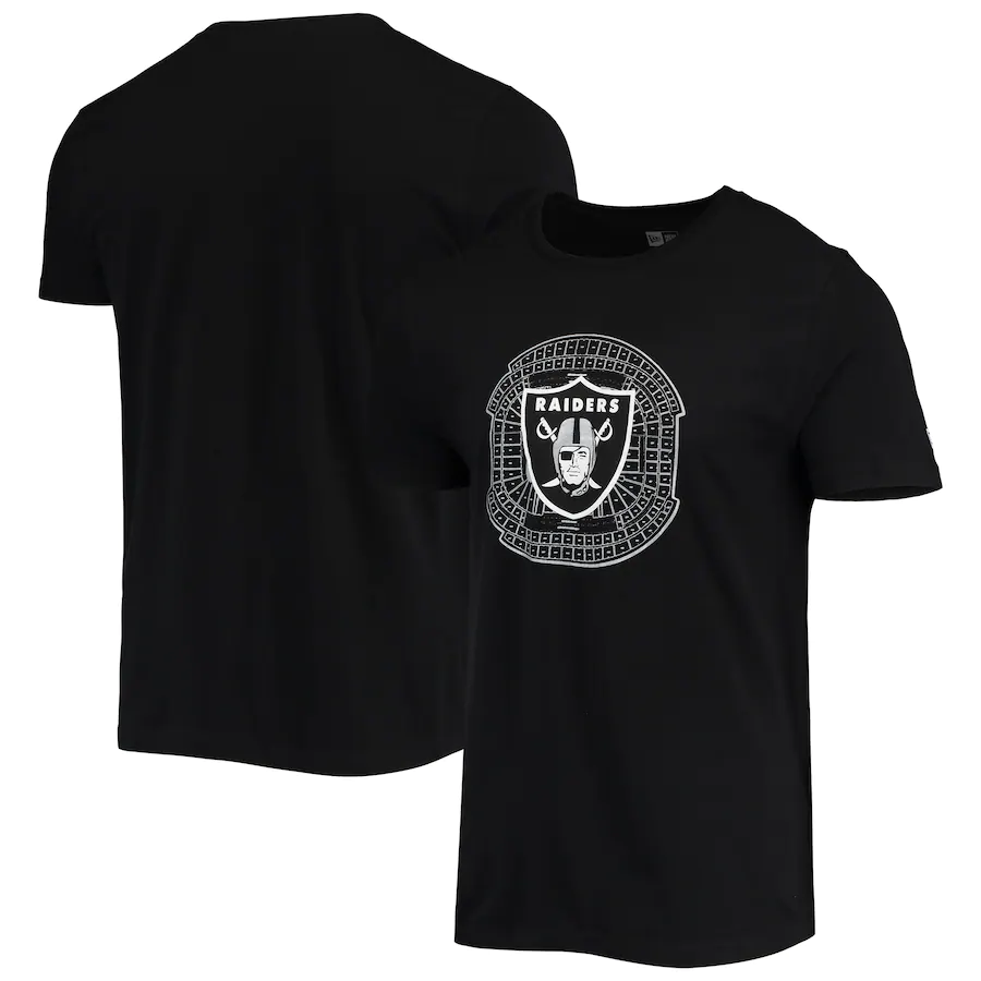 Men's Las Vegas Raiders New Era Black Stadium T-Shirt