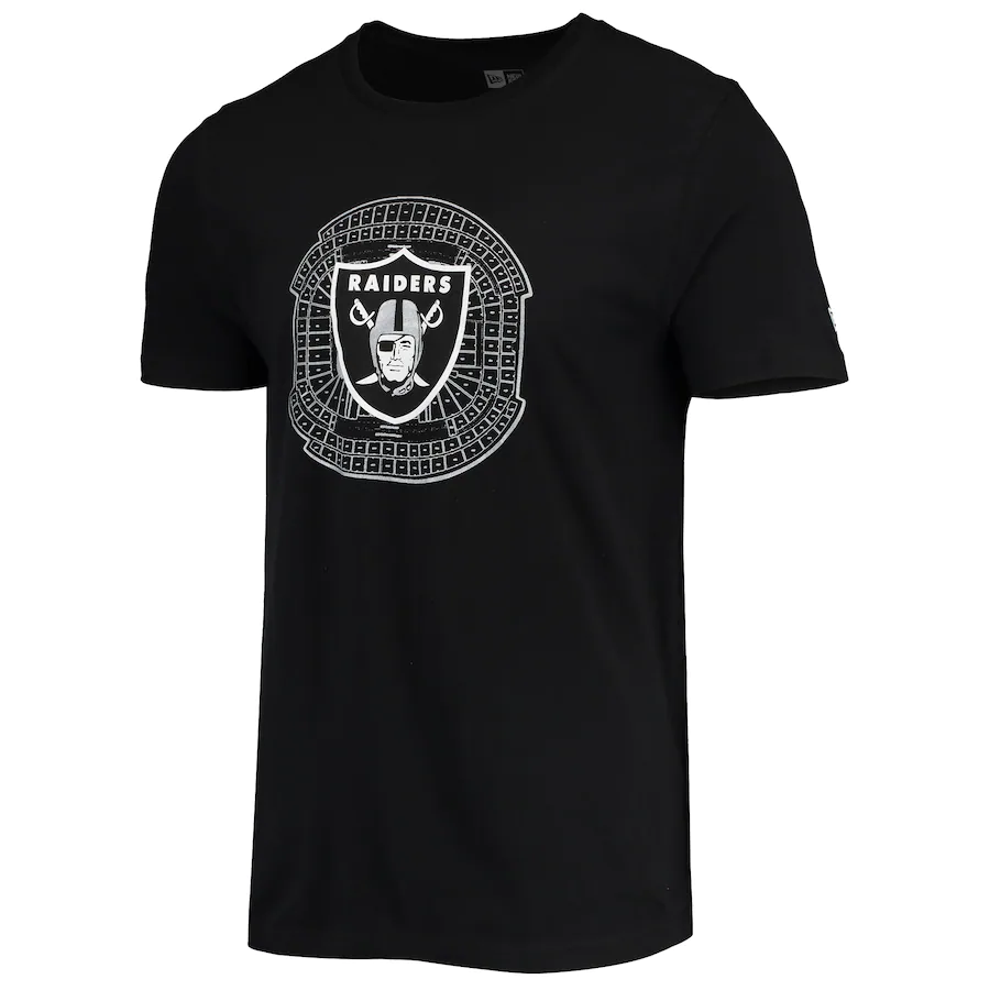 Men's Las Vegas Raiders New Era Black Stadium T-Shirt